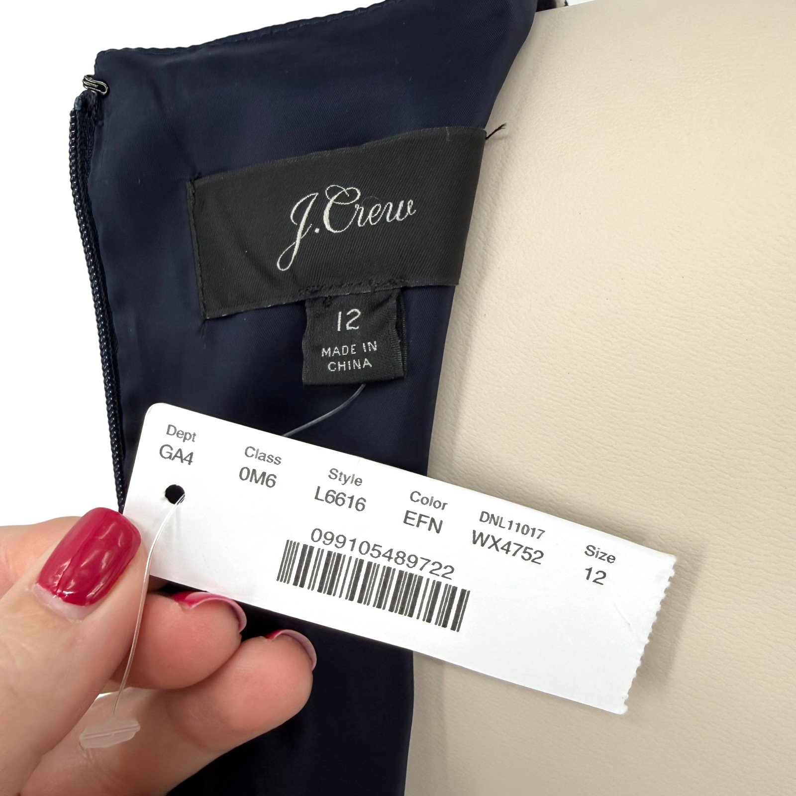 J.Crew Floral Sheath Dress 12 Portfolio Navy Pink Petunia Matelasse Sleeveless