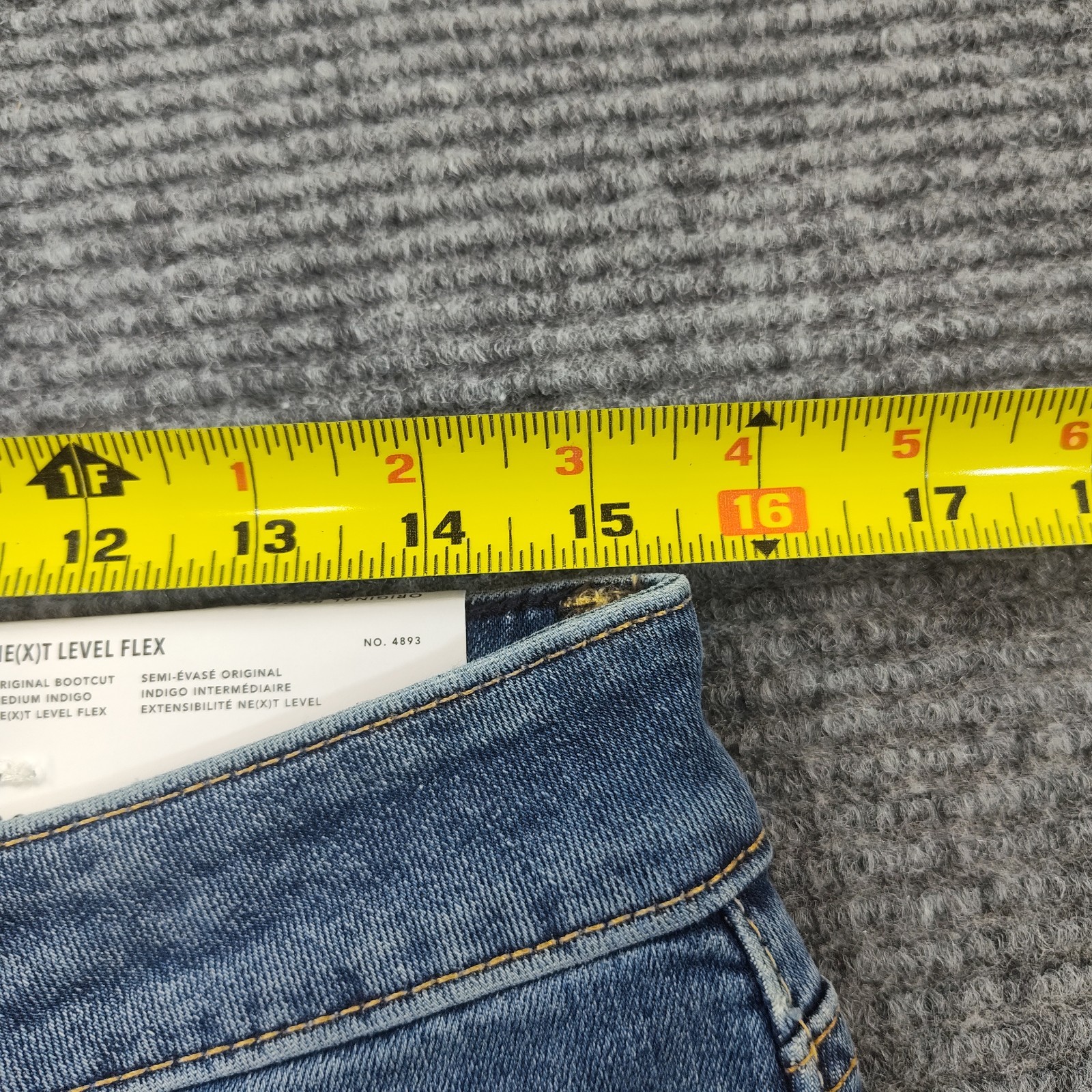 American Eagle Jeans Mens 32×34 Medium Wash Original Boot Next Level Flex