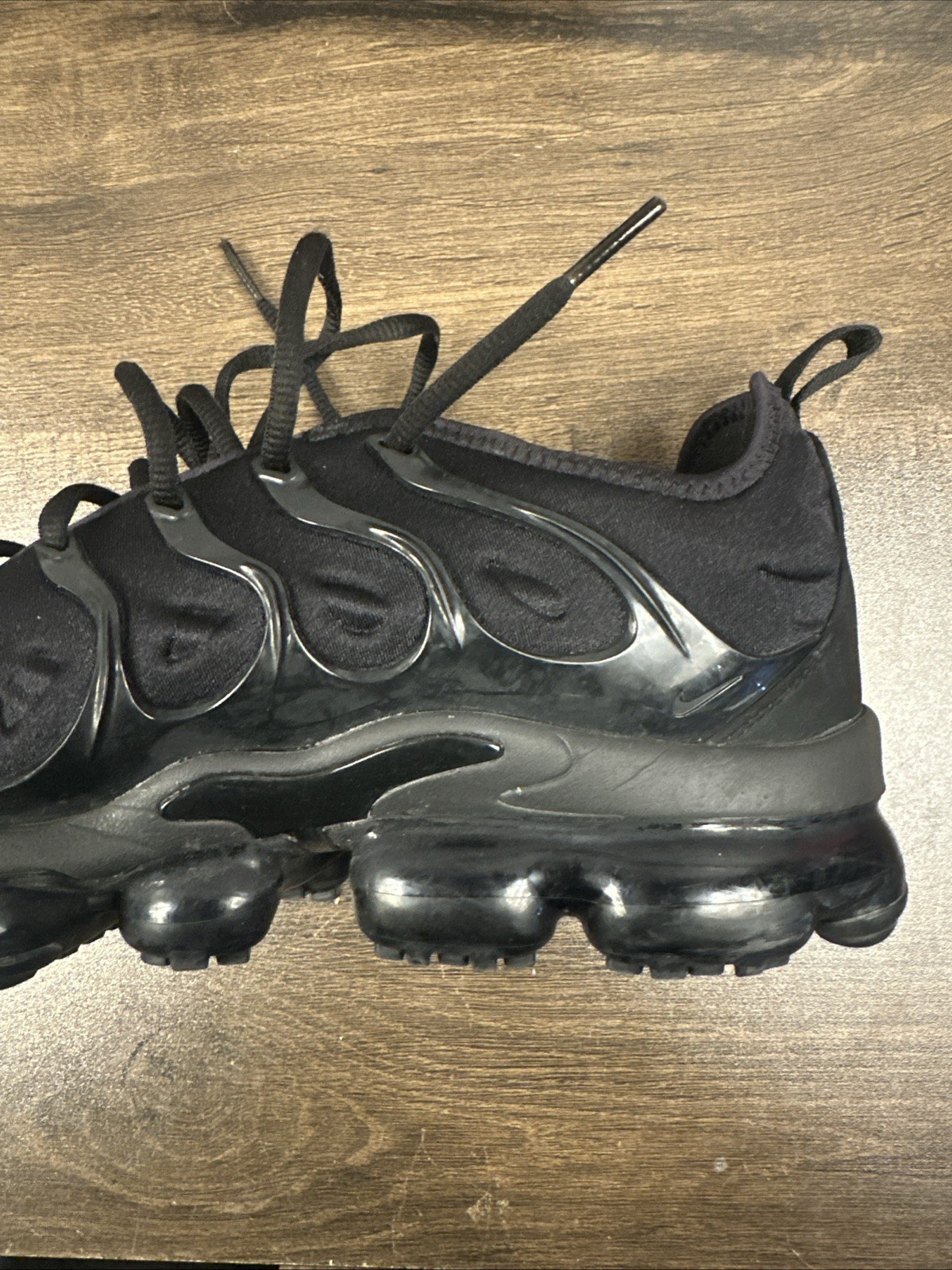 Nike Air VaporMax Plus Triple Black 924453-004 Men’s 10 (NO BOX) Review Pics W9
