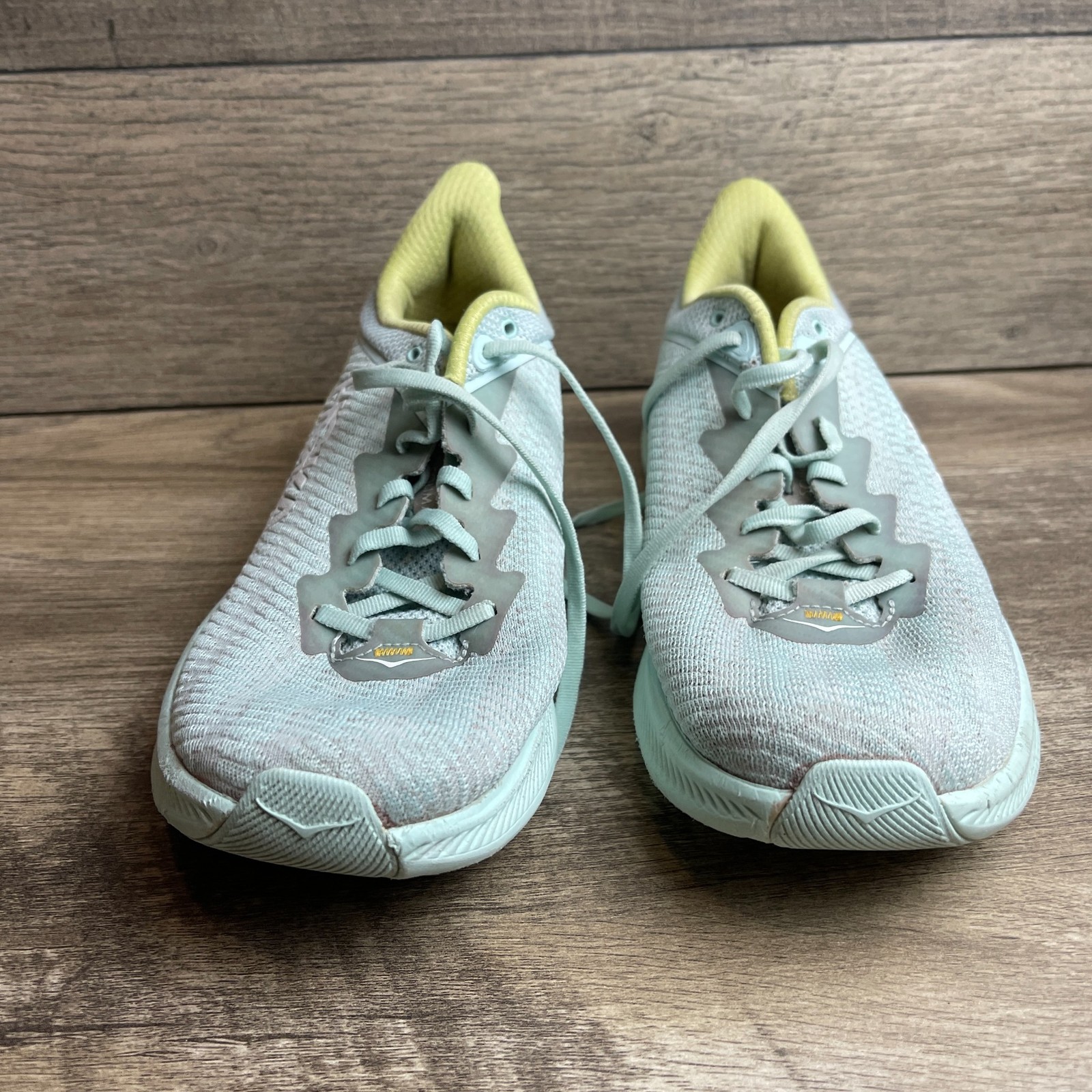 Hoka One One Solimar 1123075-SOCG Women 10B Running Shoes Green Athletic Sneaker