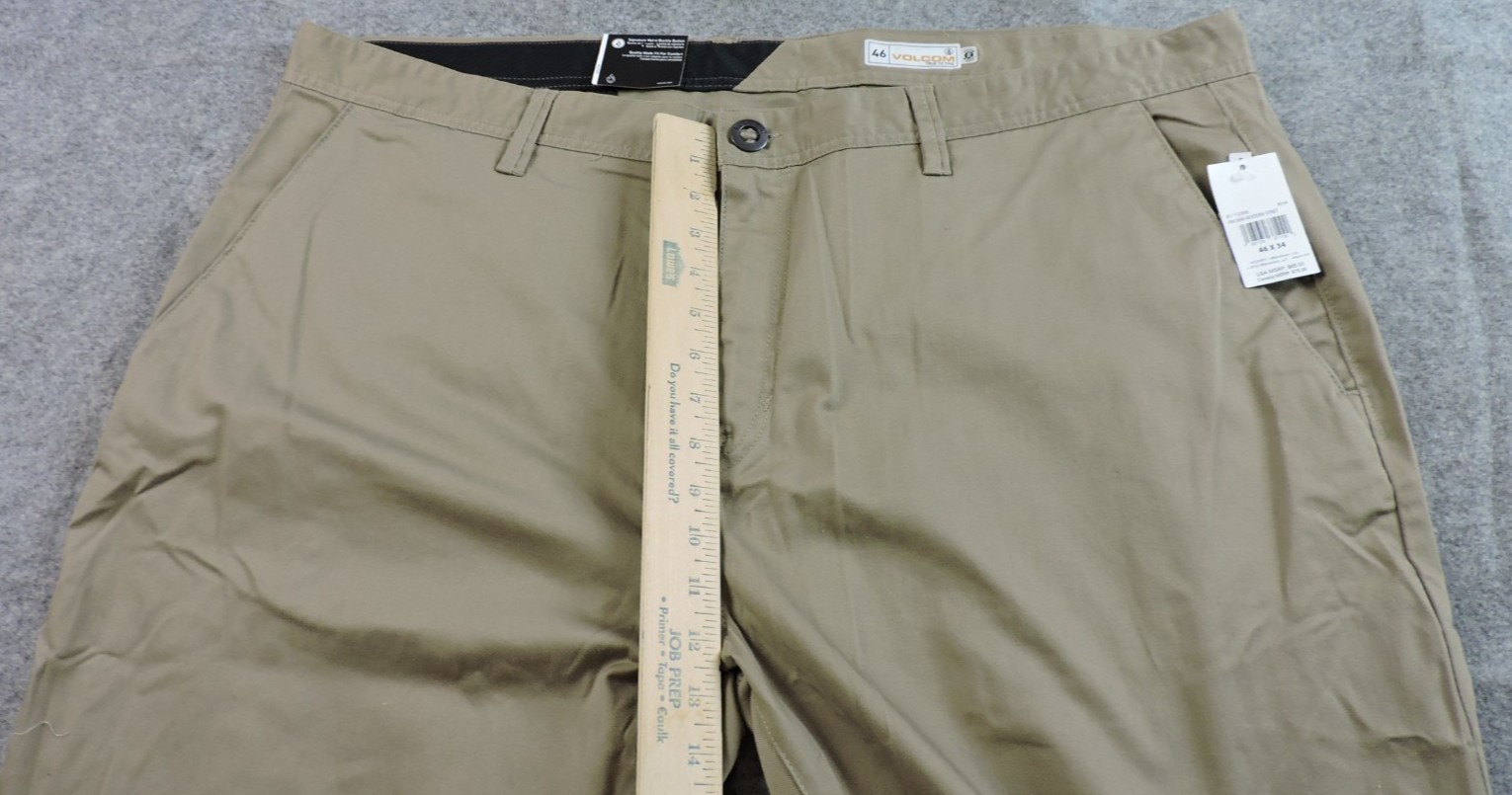 Volcom Mens 46×34 Frickin Modern Street True To Size Stretch Chino Pants NEW