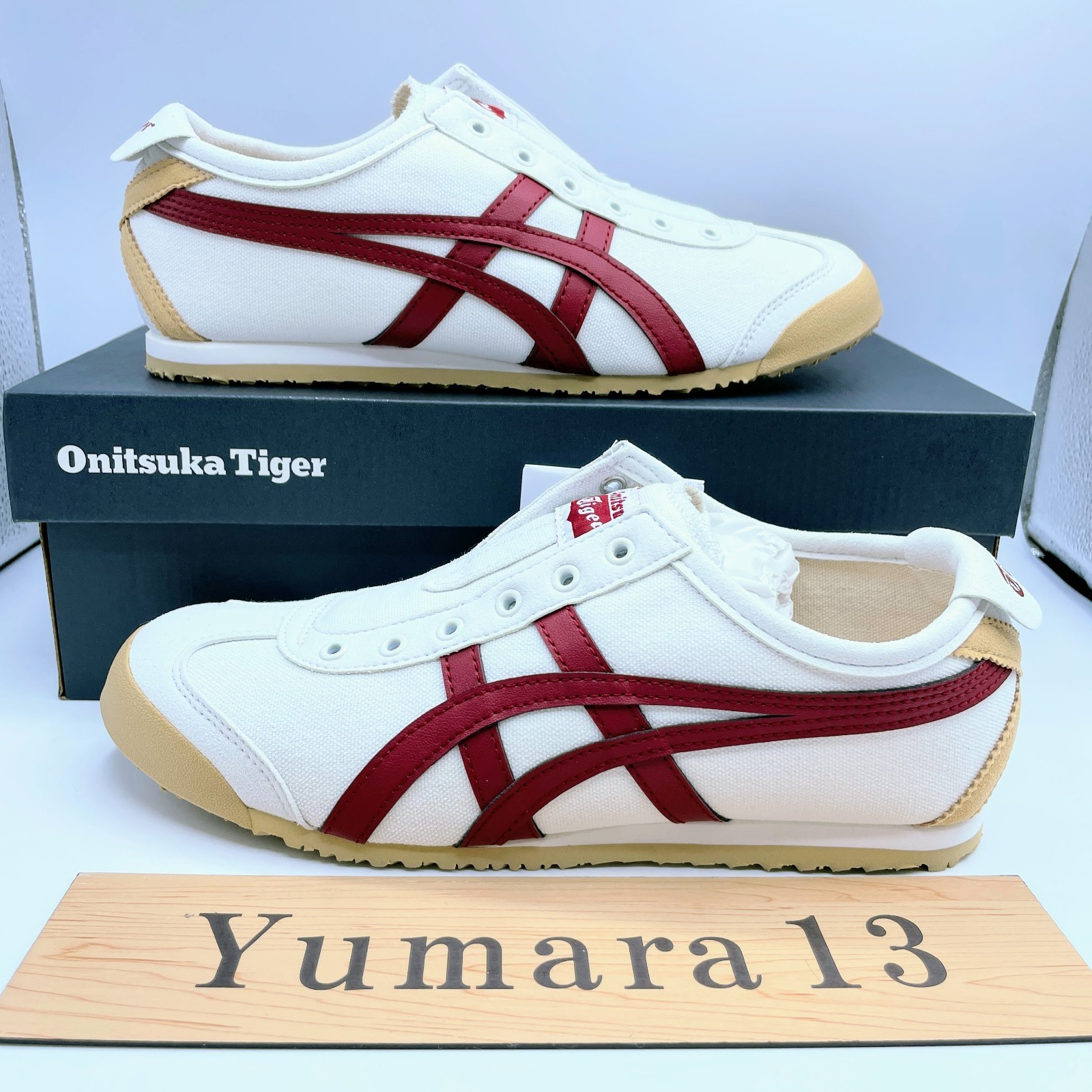Onitsuka Tiger Mexico 66 Slip-On Off-White 1183A360-131 Unisex Custom