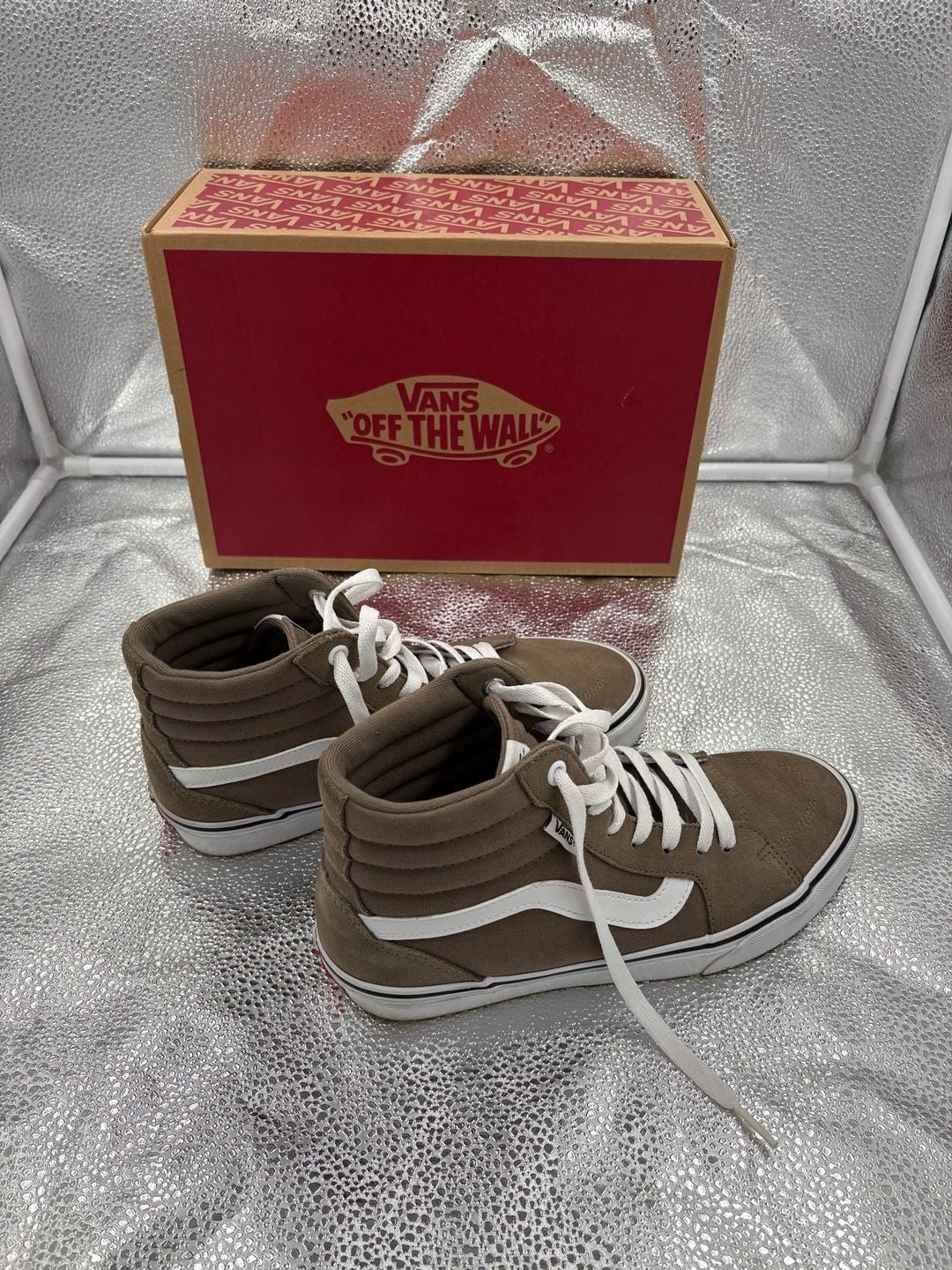Vans Filmore Hi Suede/Canvas Walnut High-Top Sneakers