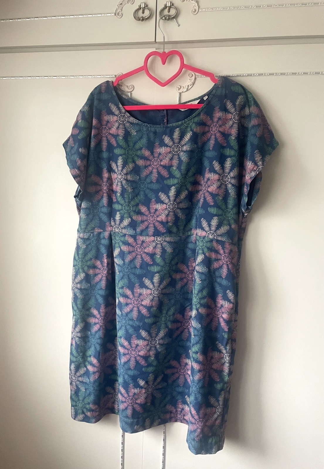 💝 Seasalt ” QUAY CELLARS ” Dress Size 20-18 Knee Length 100% Cotton