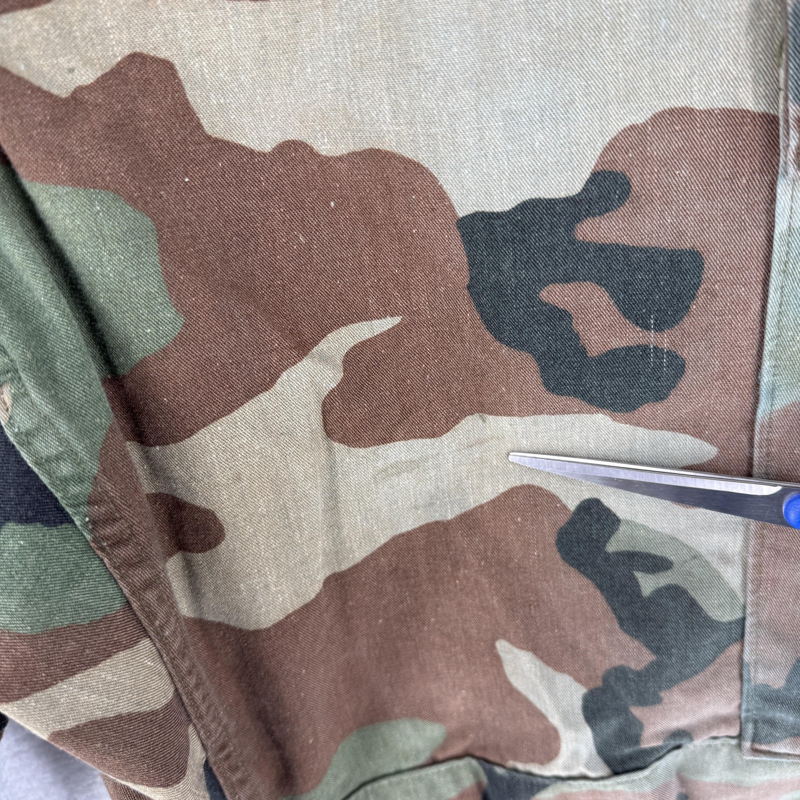 Vintage Winfield MFG Co Combat Pants Mens 38×31 Woodland Camo Cargo BDU 80s