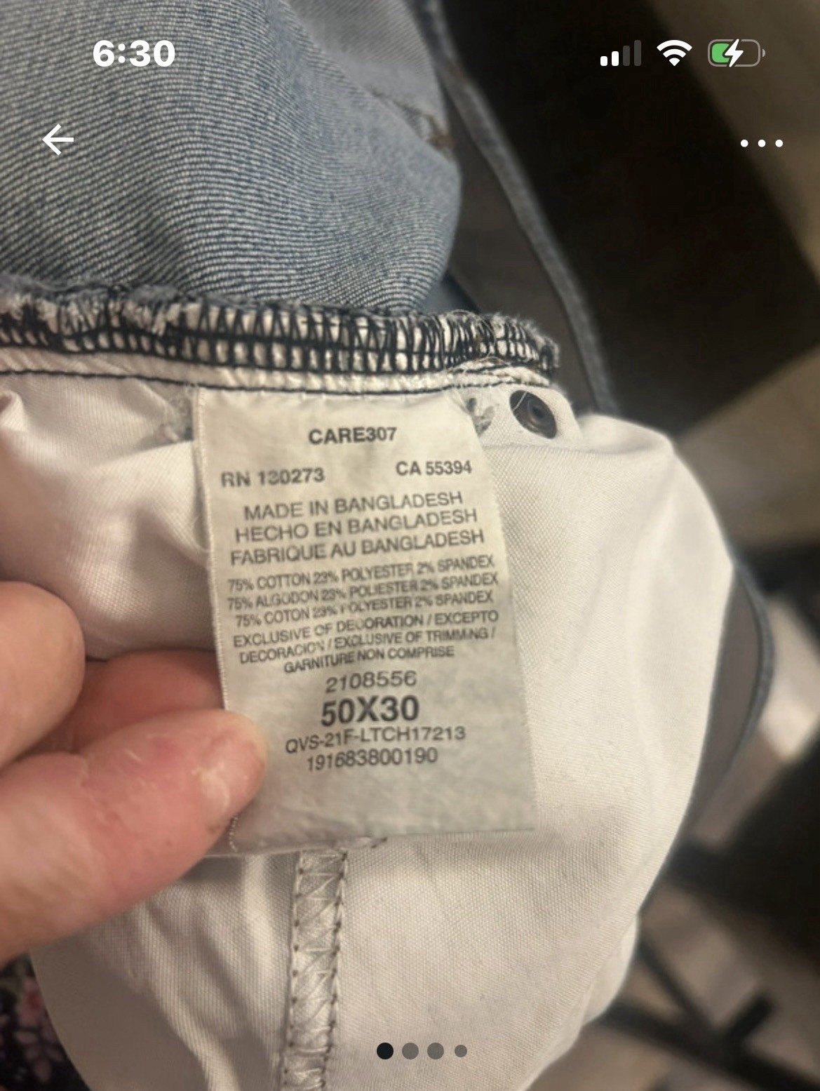 Lee Extreme Motion Men’s Big & Tall Straight Relaxed Fit Blue Denim Jeans