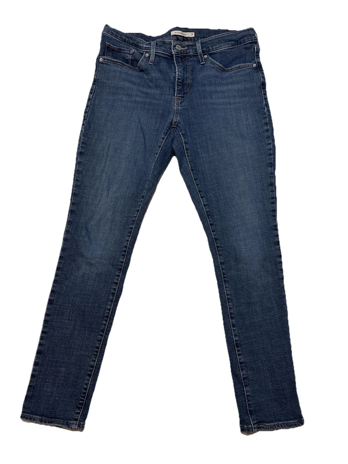 Levi’s 311 Shaping Skinny Blue Mid Rise Jeans Women’s 31×30 Dark Wash Stretch