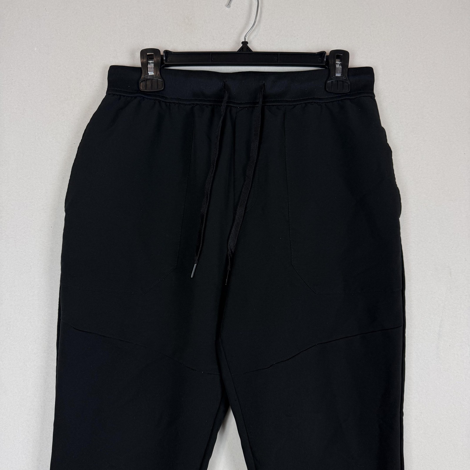 Russell Pants Mens Medium Black Dri-Power 360 Jogger Zip Pocket Stretch Athletic