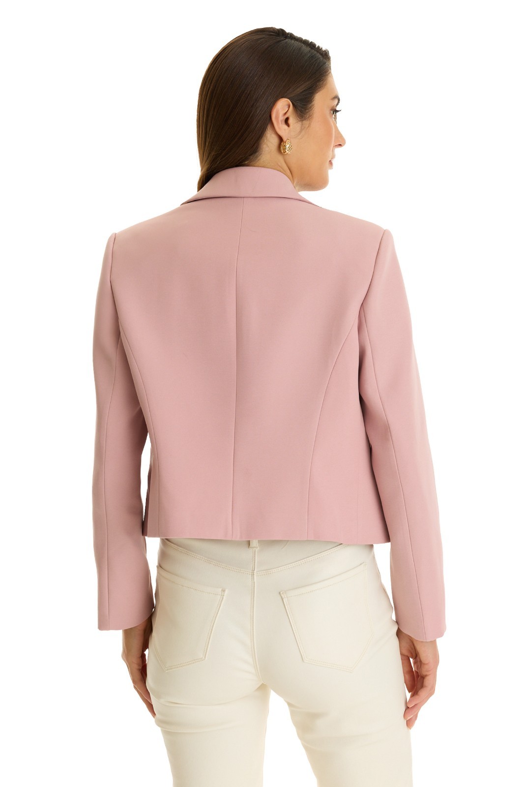 Gabrielle Double Breasted Blazer Blush THE NOLI SHOP