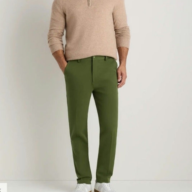 Quince Performance Tech Chino Pants Sz 42x30Olive Green Pants