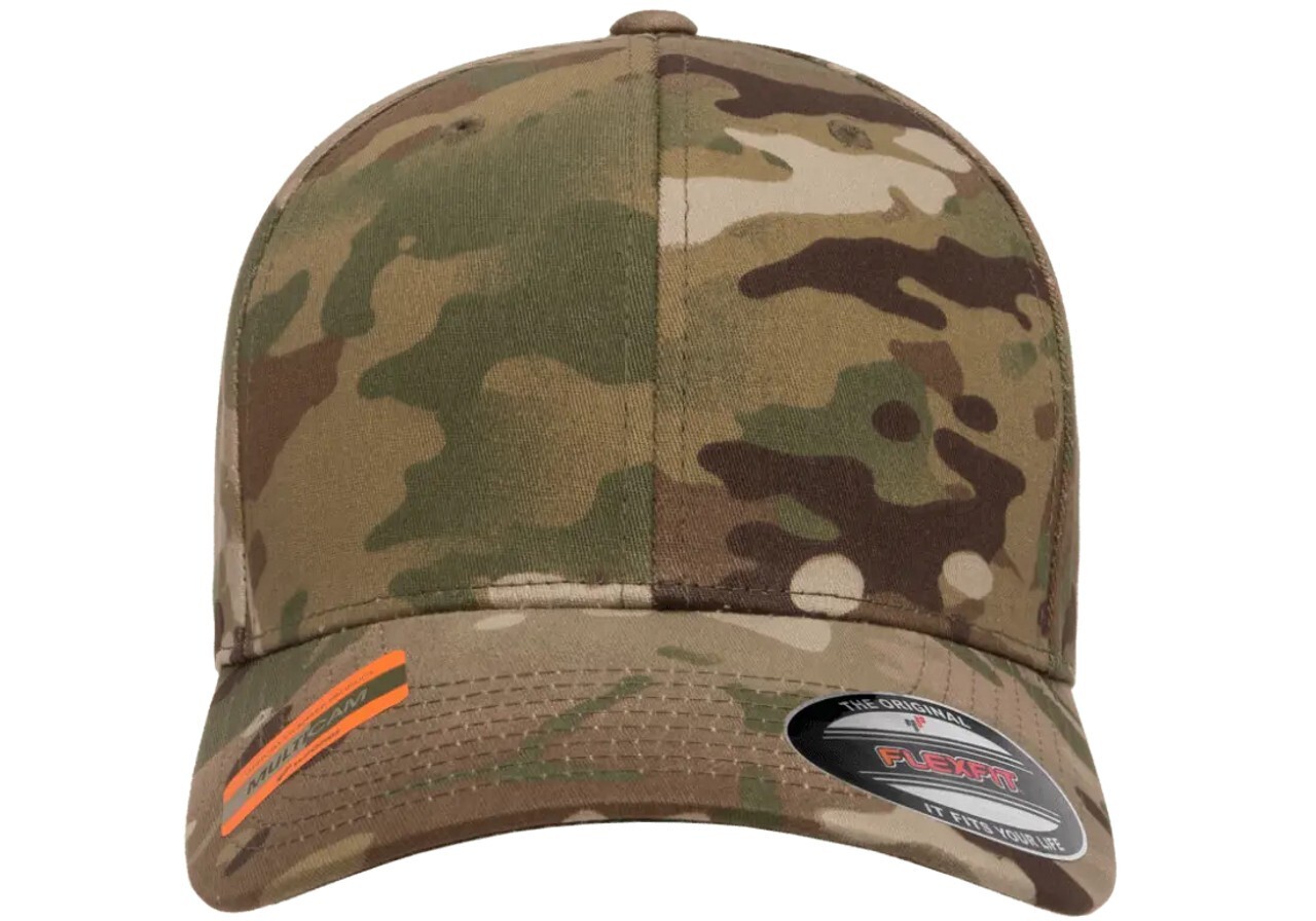 Flexfit Fitted Cotton Cap Multicam