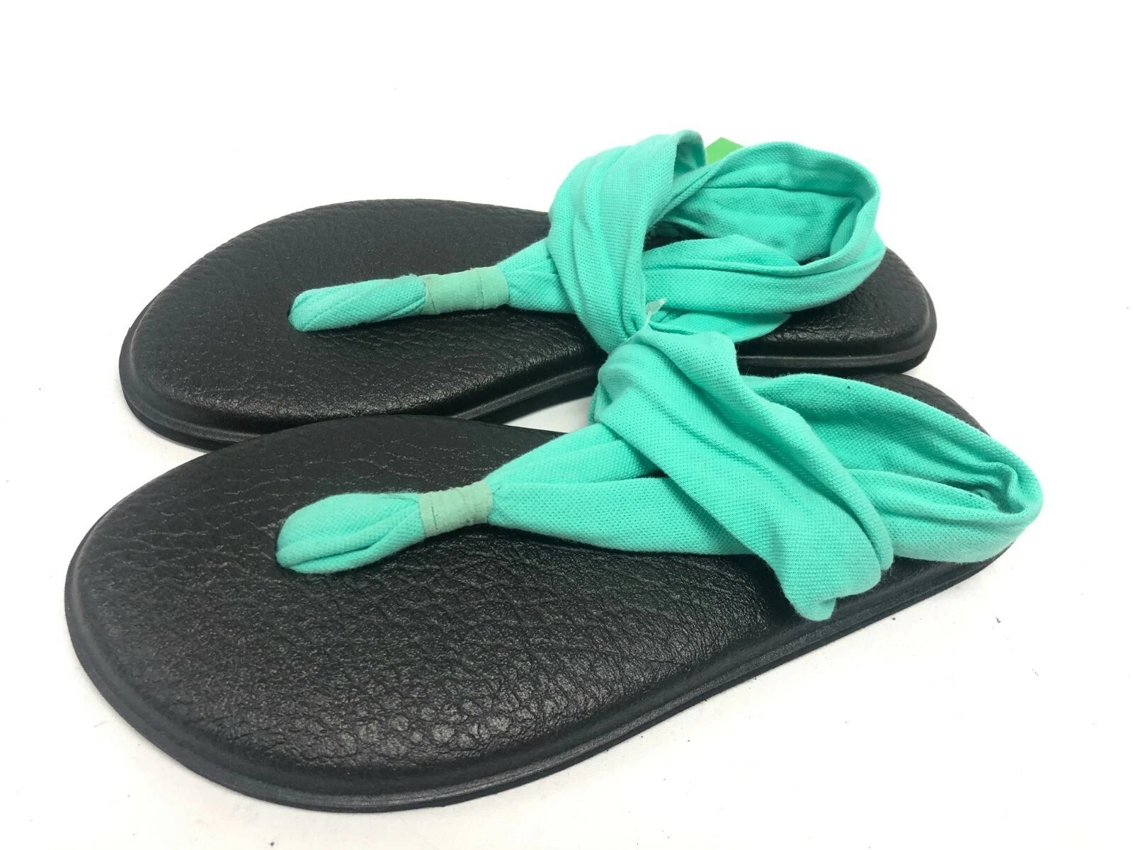 Sanuk Women Yoga Sling 2 SWS10001 Casual Flip Flop Sandal Yoga Mat Shoes Size 7