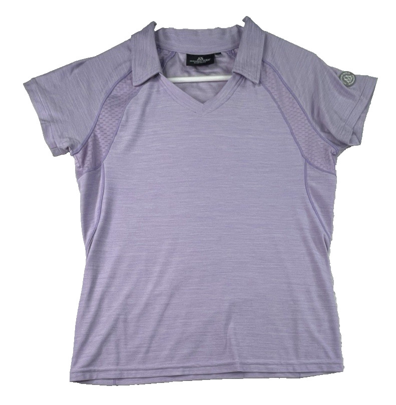 Mountain Horse V Neck Athletic Shirt Med Dri Tech Top Equestrian or Running