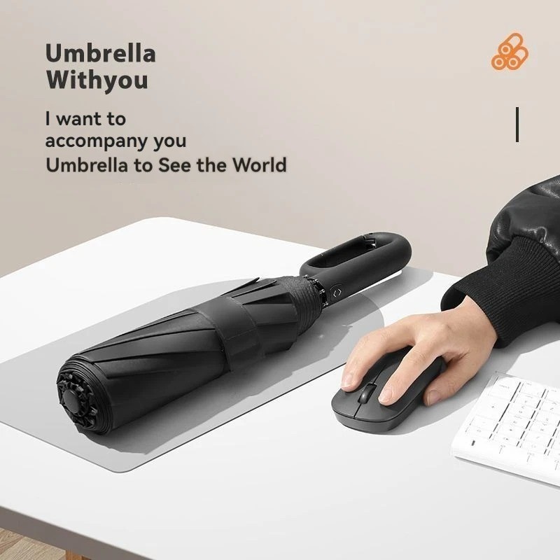 Umbrella windproof folding automatic compact anti-uv auto sun/rain for men. USA