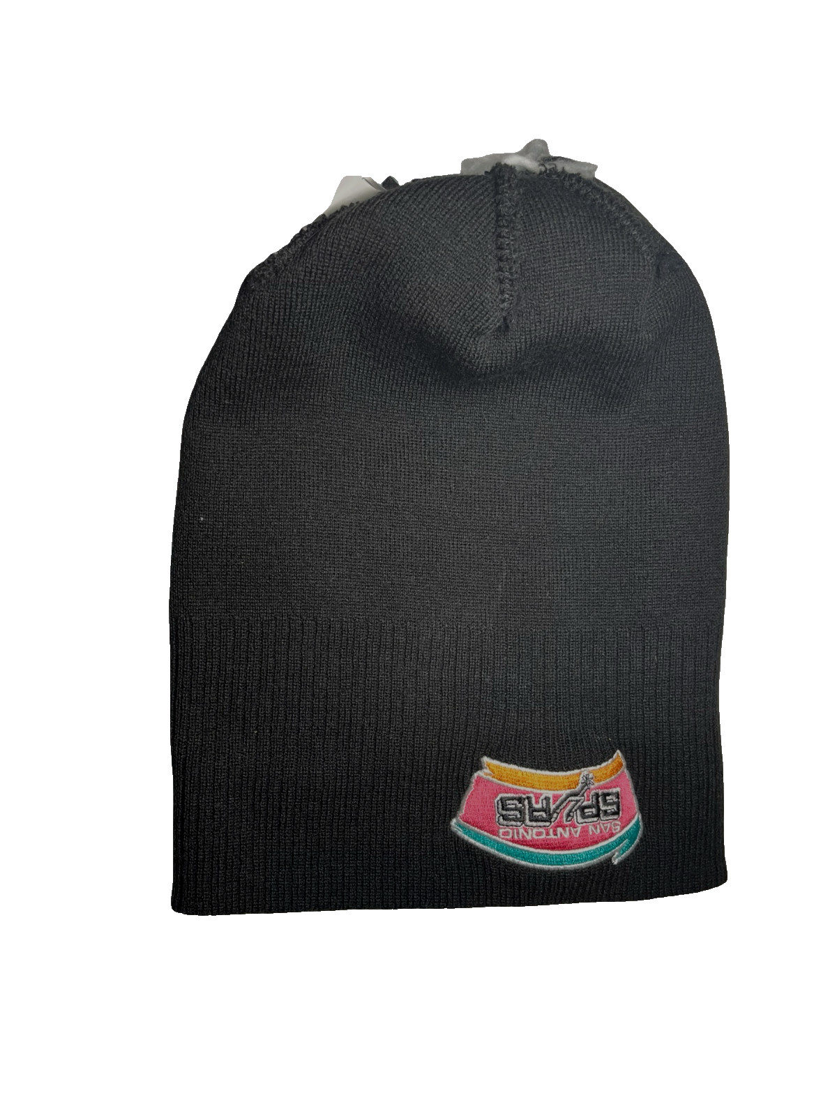 SAN ANTONIO SPURS Adidas Retro-Logo NBA BASKETBALL BEANIE Winter Fan Ski Gym Hat