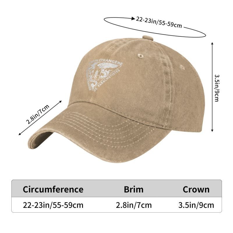 Adjustable 2 REP French Foreign Legion Baseball cap casual comfortable cap