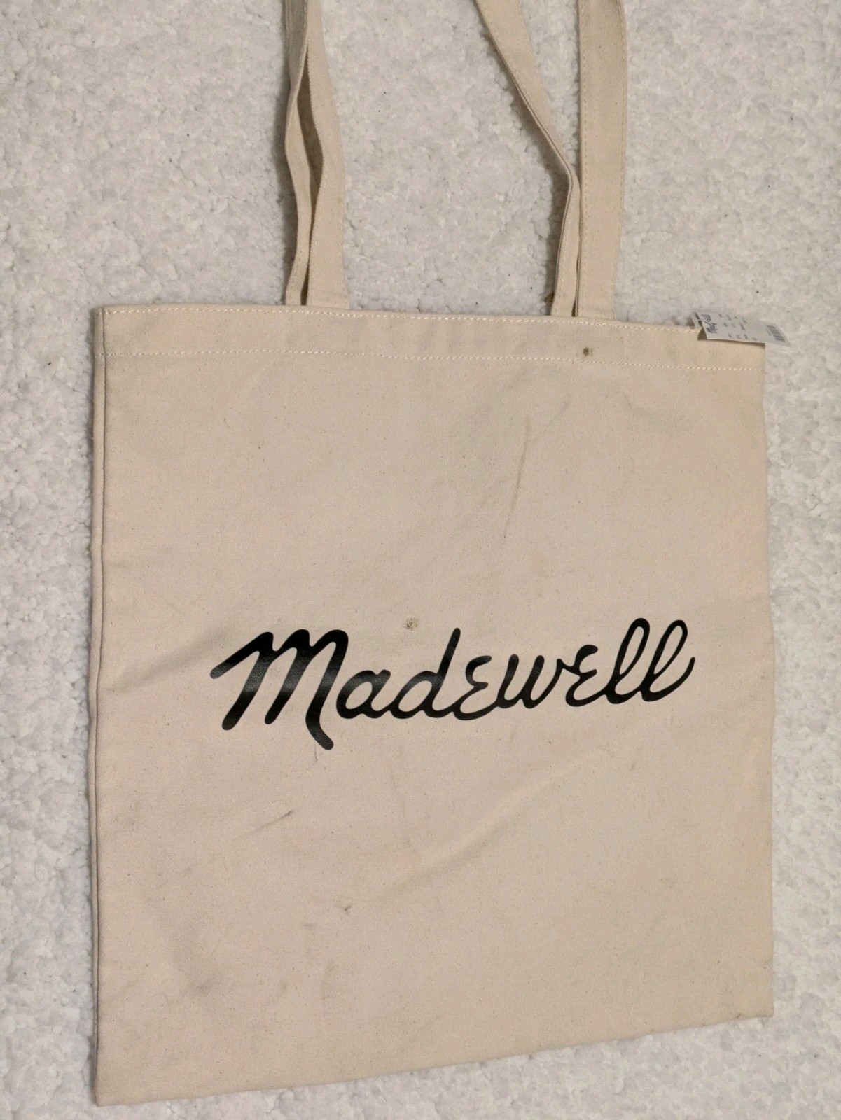 Madewell Canvas Reusable Tote Bag Good Days Start With Great Jeans