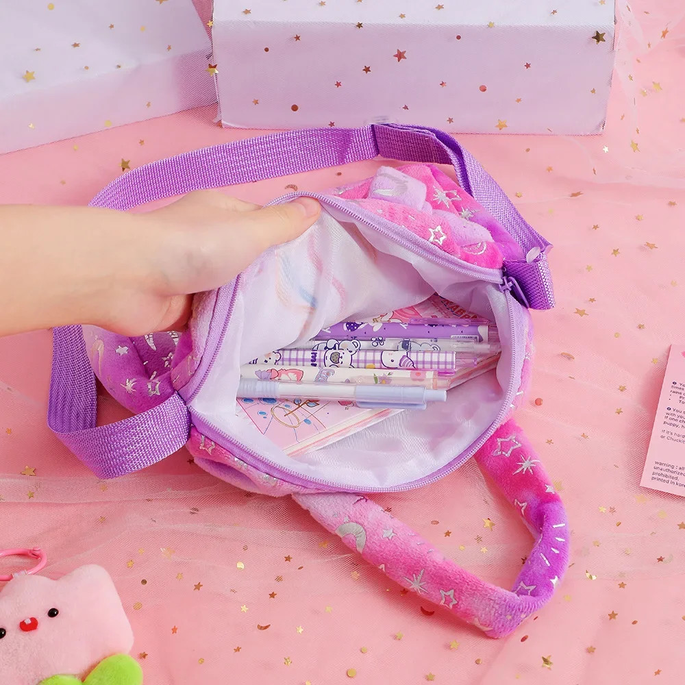 Fashion Sweet Unicorn Handbags For Girls Cute Kid Crossbody Shoulder Bag