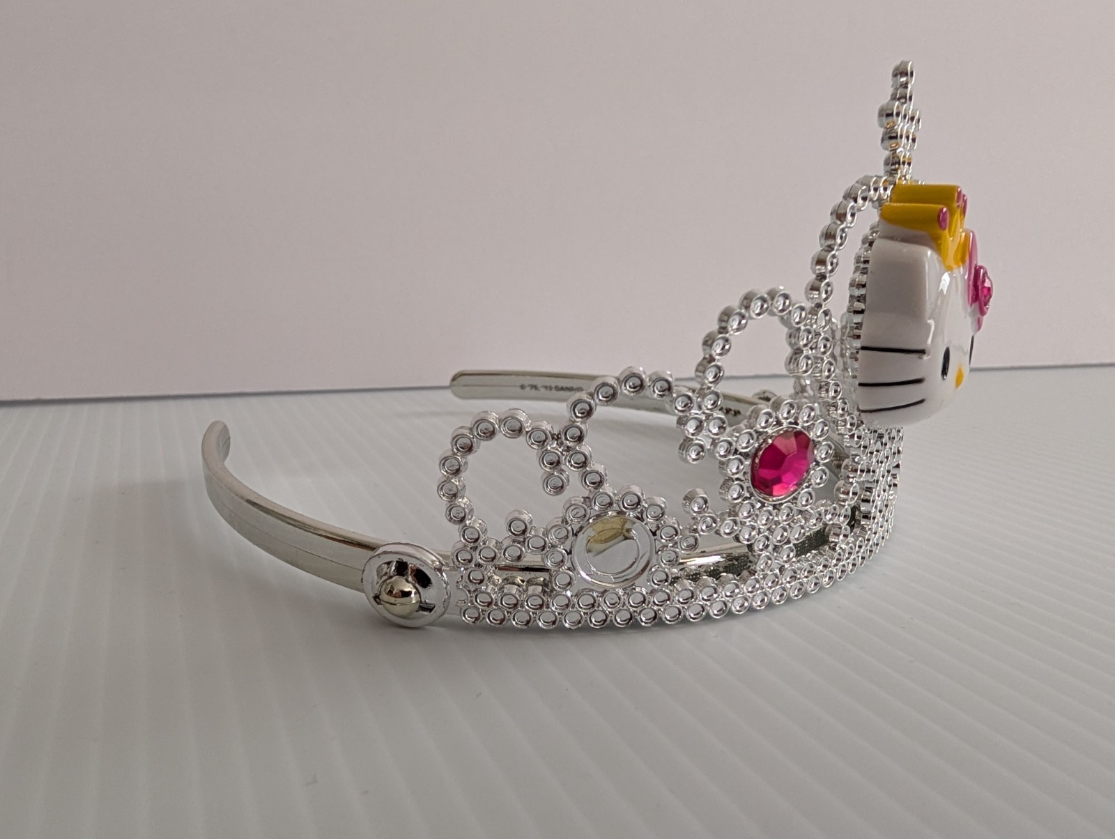 Hello Kitty Rhinestone Tiara Headband Princess Crown Sanrio Pink Girls Costume