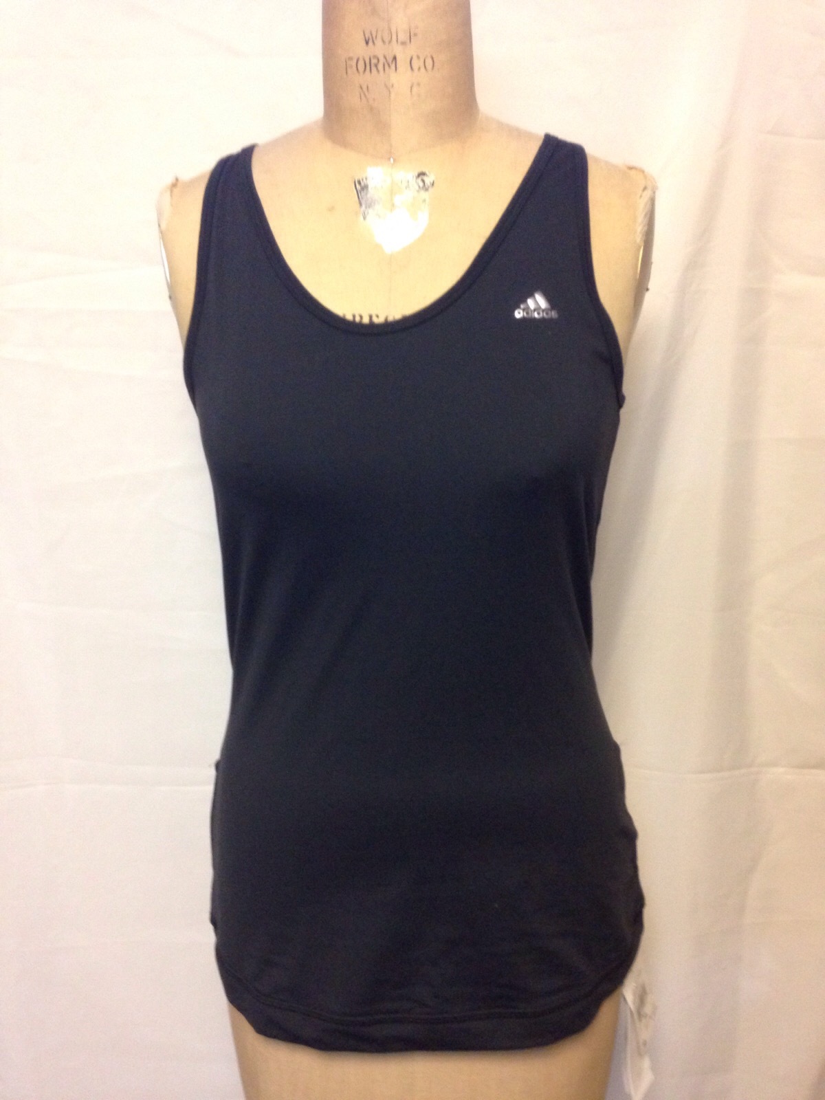 Adidas Womens Breakout Tank M Black/Dark Grey/ Silver AA6498 NWT