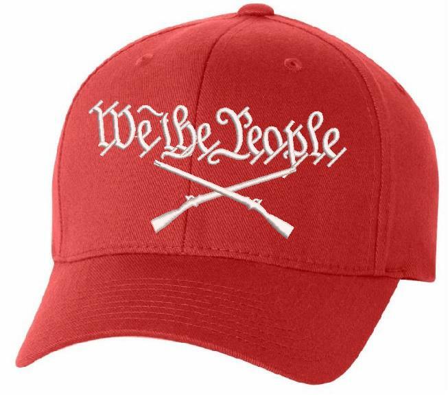 We The People Flex Fit Embroidered Low Profile Hat – Various Colors and Sizes