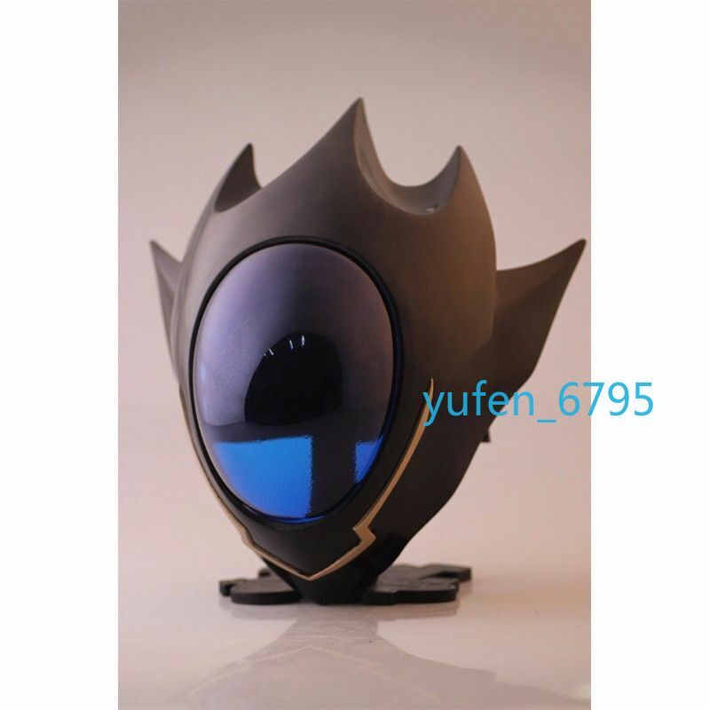 Assembly Reinforcement Mask Hot Code Geass Lelouch Zero Helmet Props FRP Cosplay