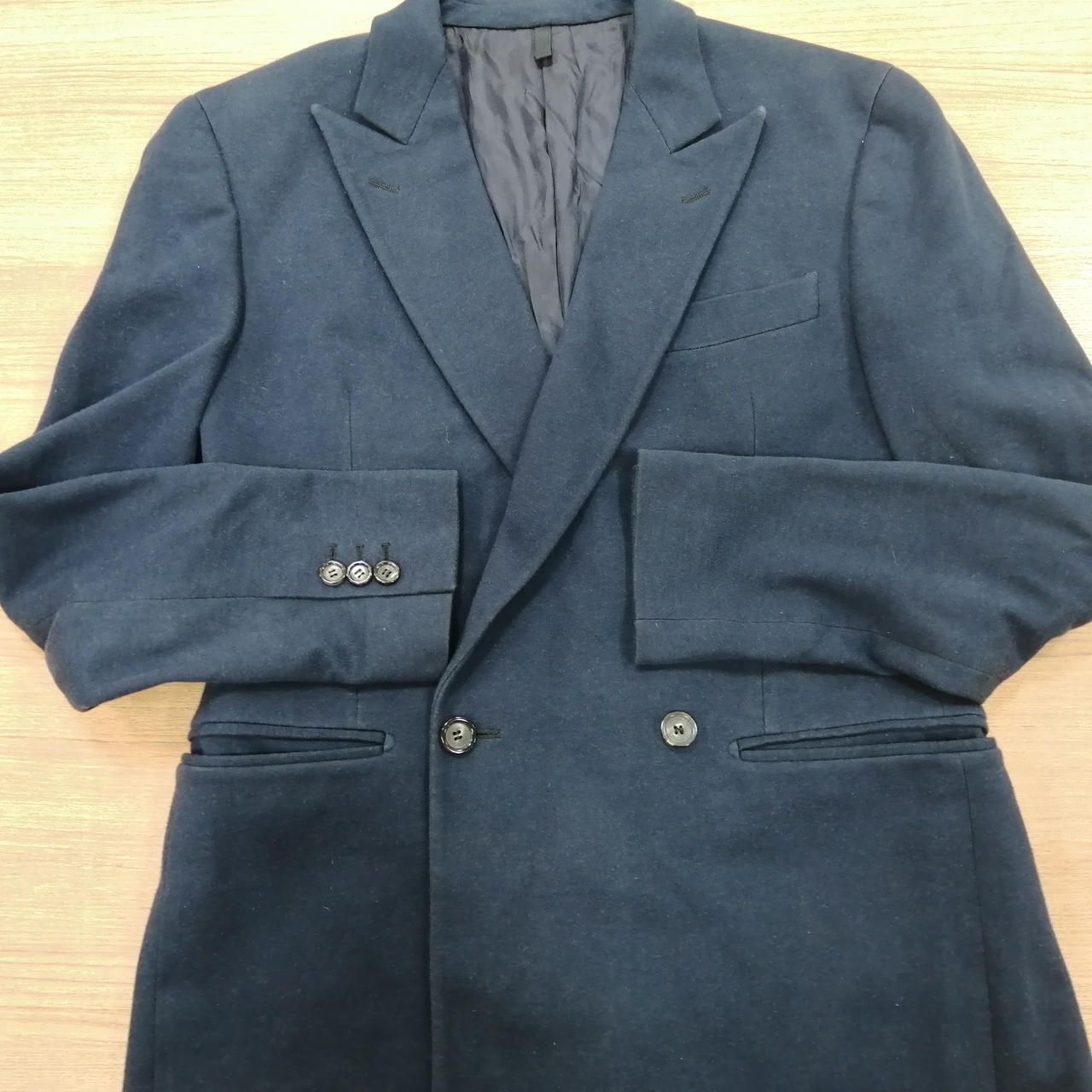 TONELLO Double Button Tailored Jacket Nvy117-01-1418 Used