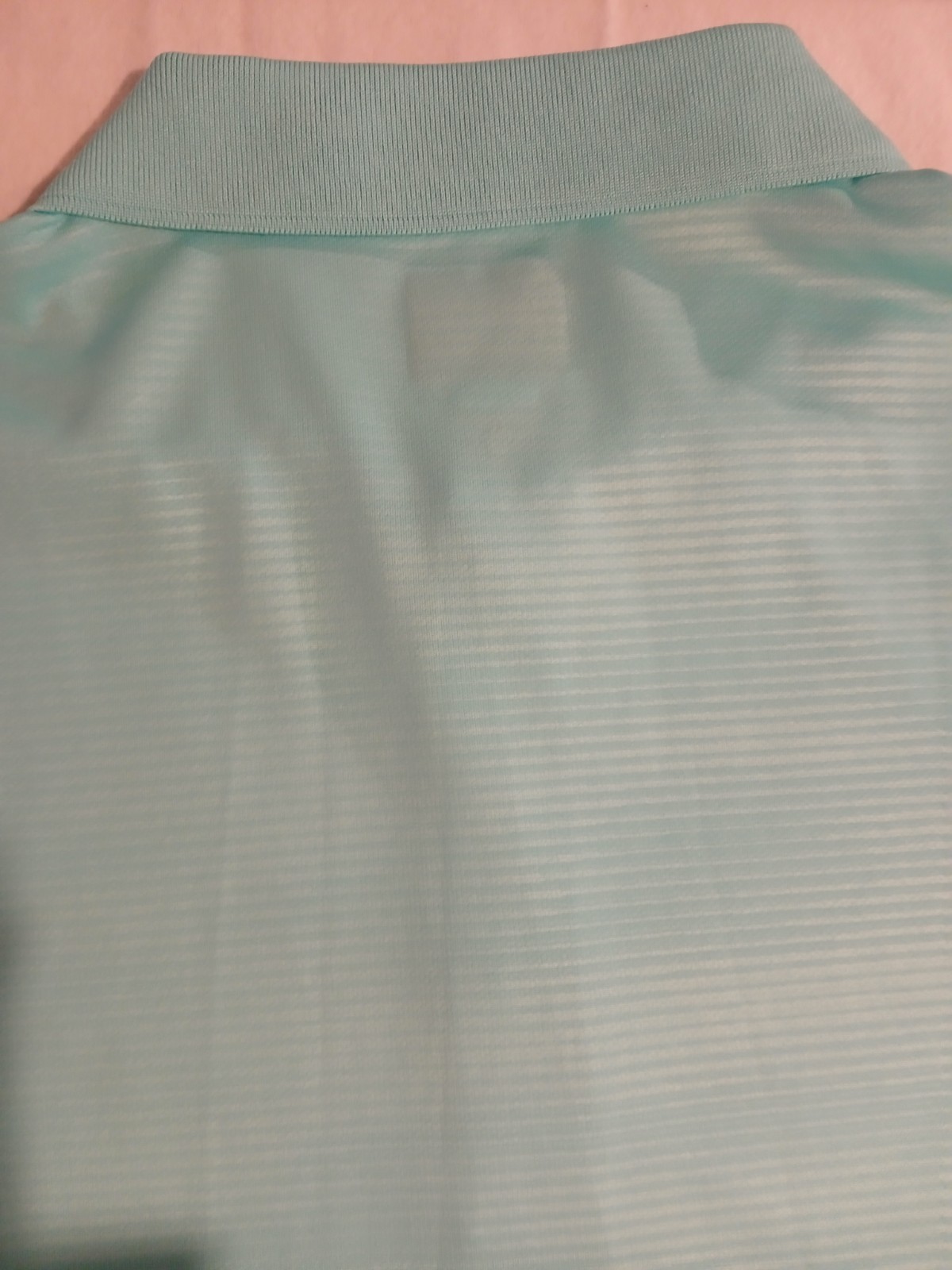 Greg Norman Tasso Elba Play Dry Short Sleeve Golf Polo XL Aqua