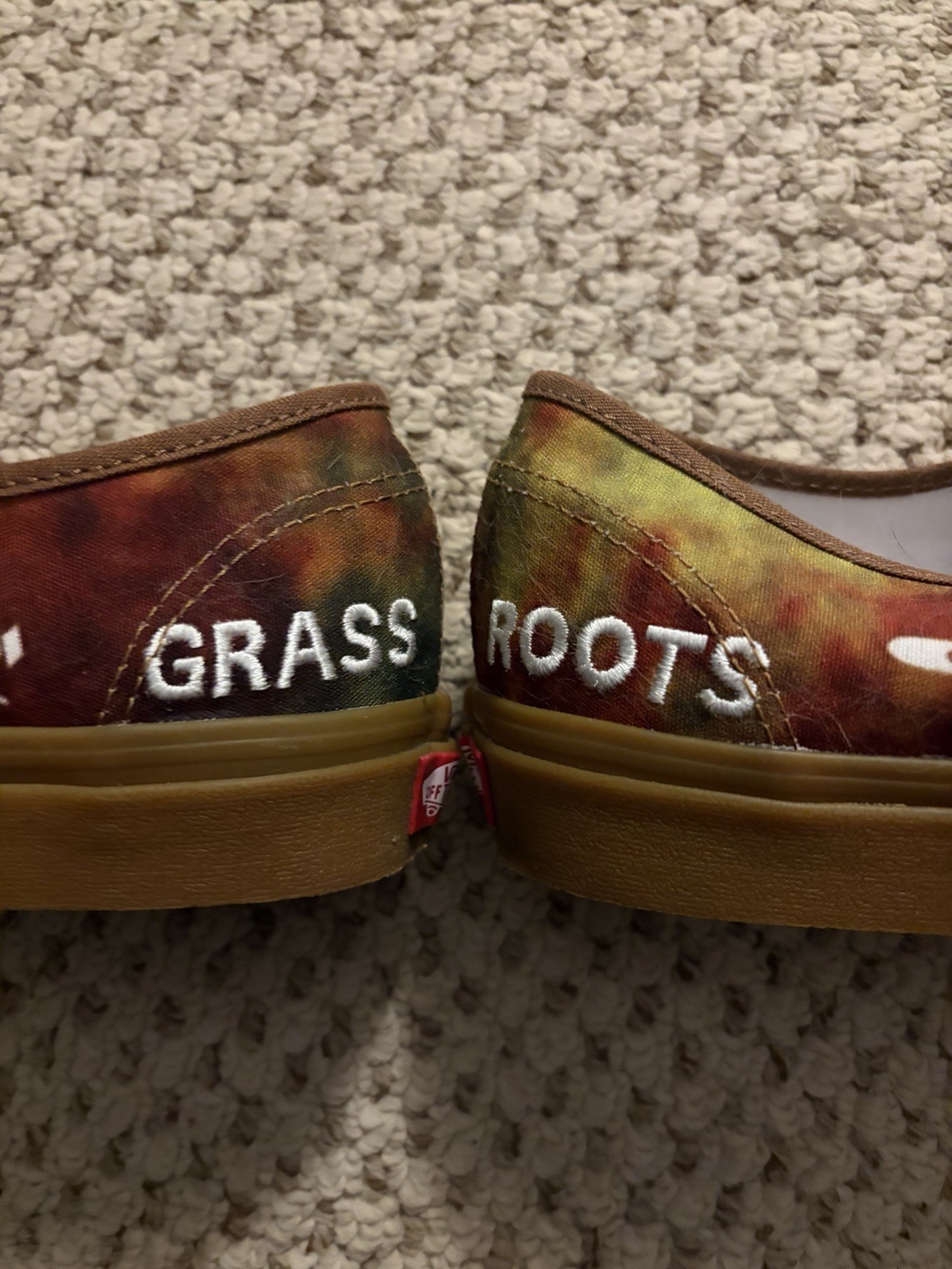 Custom 311 Grassroots Vans Authentic Men’s Size 10.5 Rare Tie Dye Hardly Worn