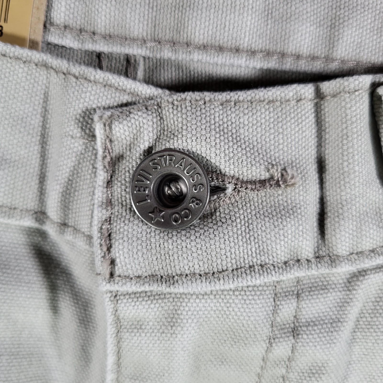 Levis 568 Double Knee Jeans 32×32 Carpenter Utility Loose Straight Men’s Gray