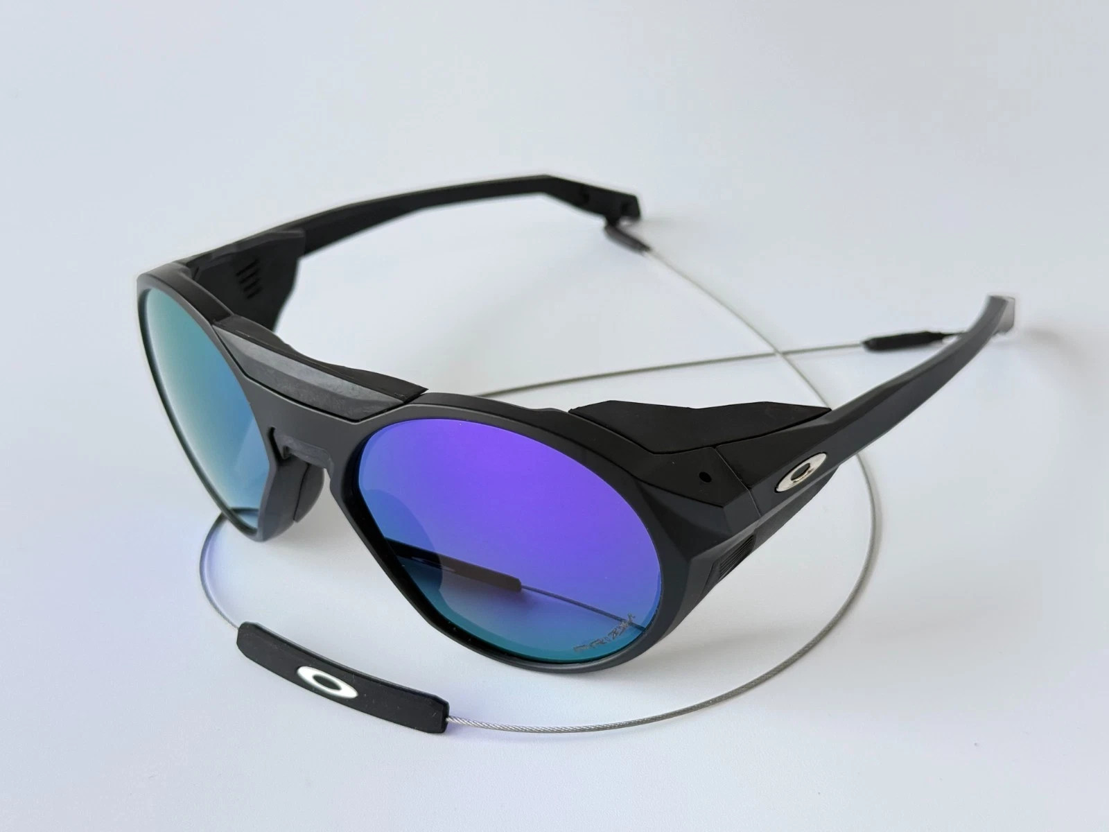 Oakley CLIFDEN OO9440 Matte Black Purple Lens Sunglass