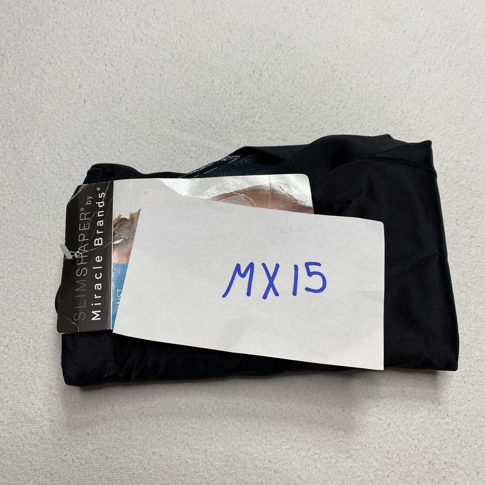 Slimshaper by Miracle Brands sz S Black Hi Waist Brief Extra Firm Sleek NEW