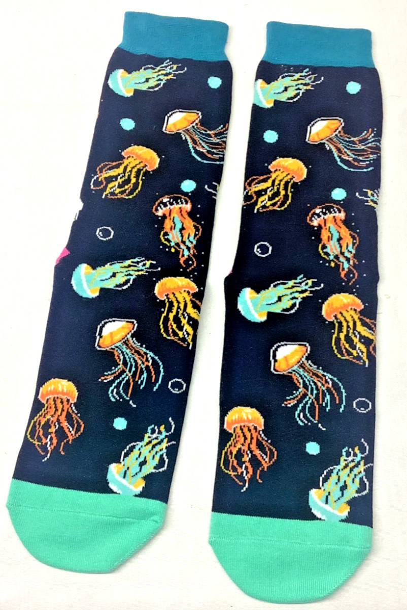 Happypop Gift Series Socks I Just Like Jellyfish OK!