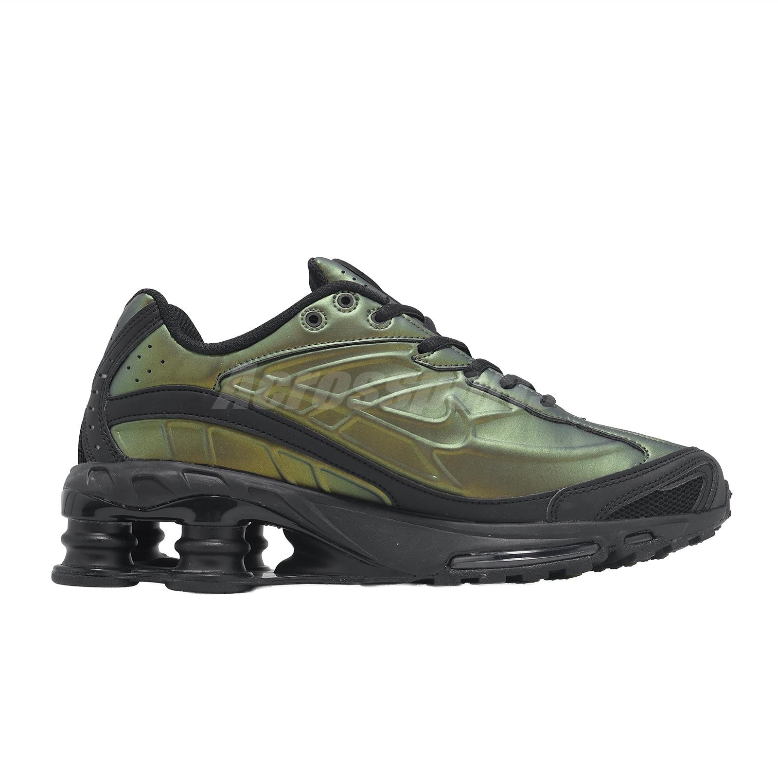 Nike Shox Ride 2 Black Olive Cargo Khaki Men Casual Shoes Sneakers IH4468-001