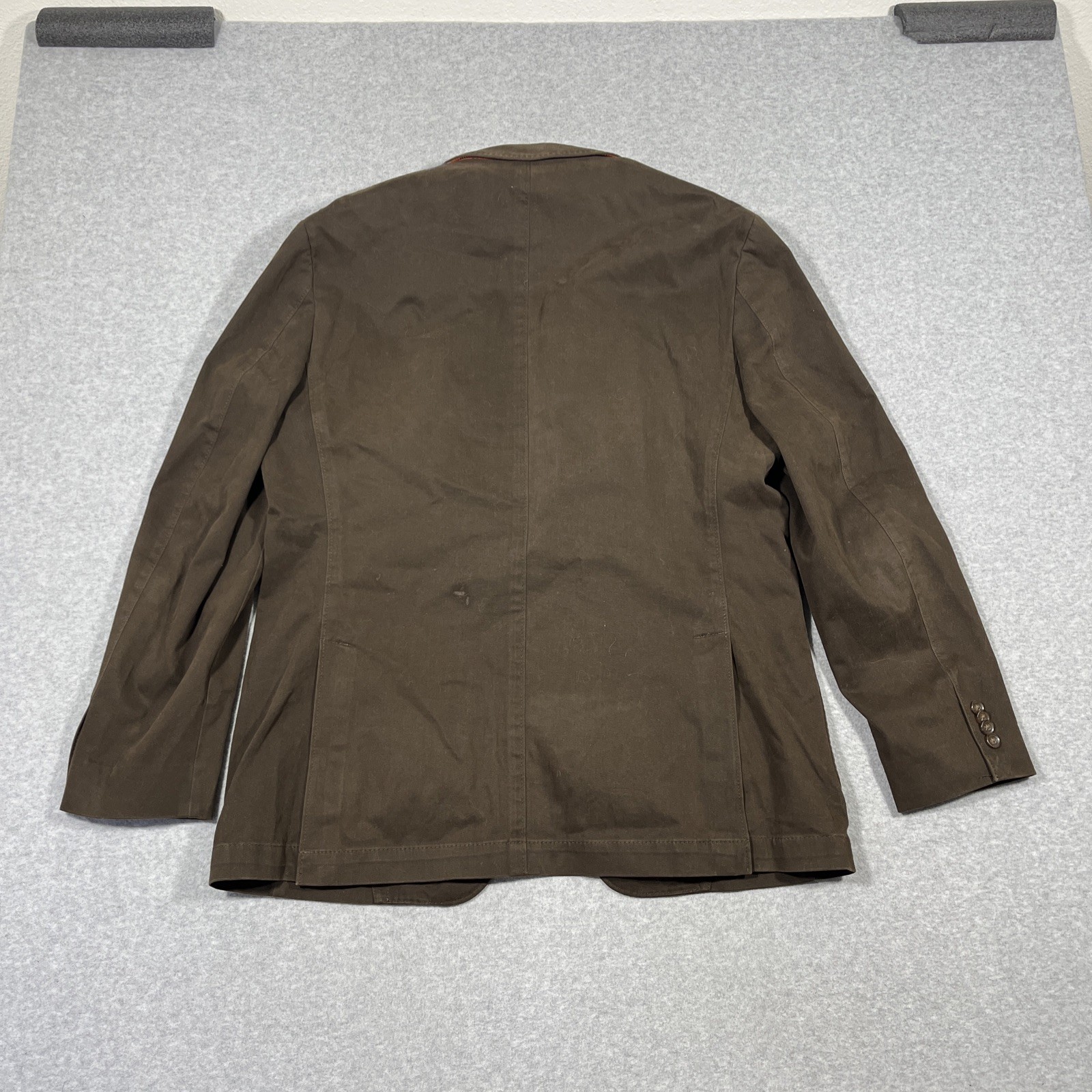 VTG Kroon Blazer Men 42R Brown Corduroy Matthews Wash 2 Button Sport Coat Jacket