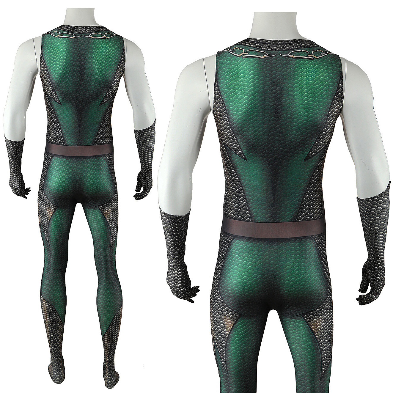 The Deep Cosplay Jumpsuit Superhero The Boys Suit Costume Halloween Adult Kids