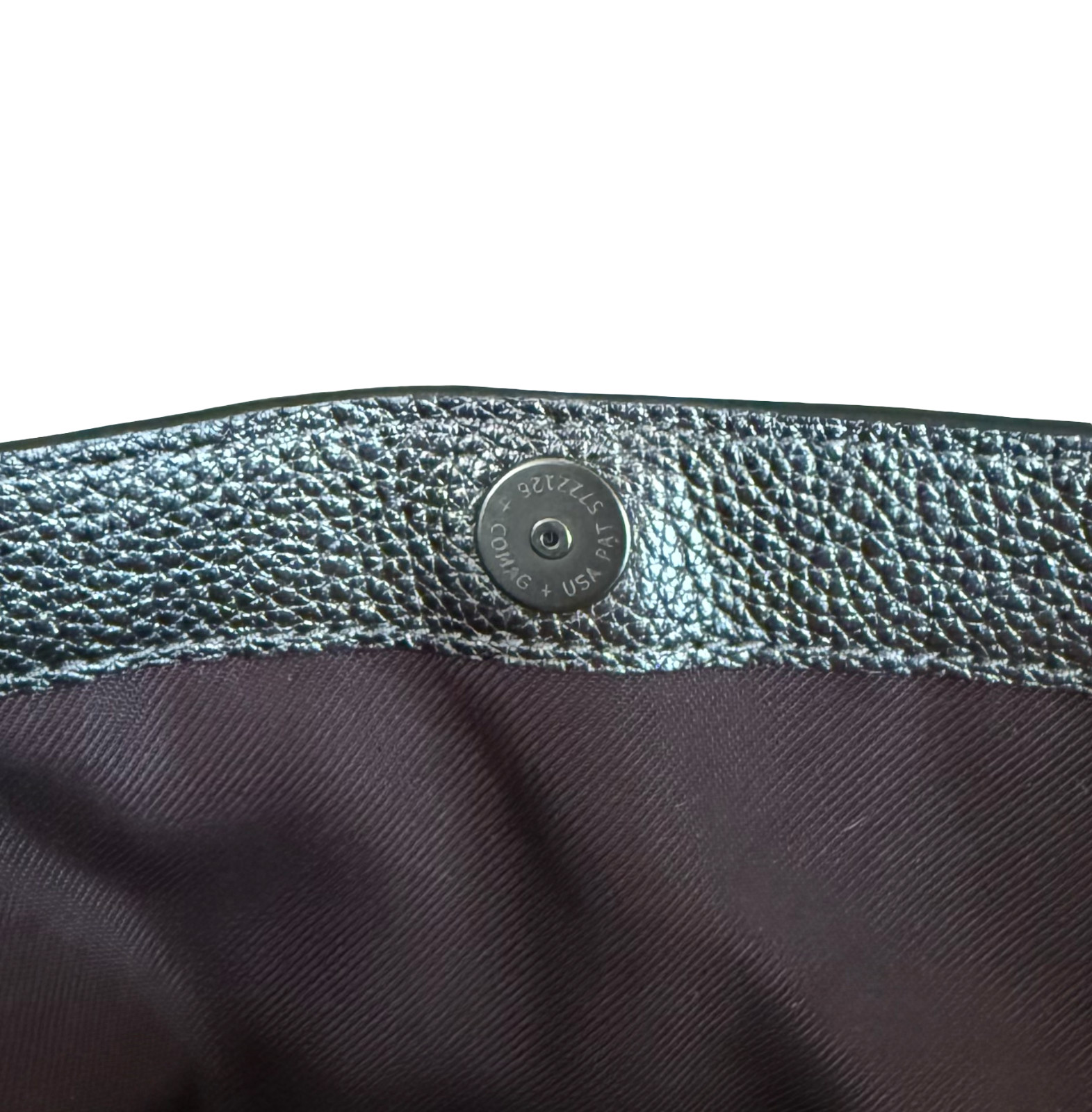 COACH DALTON BAG 31 | METALLIC GRAPHITE PEBBLED LEATHER | SOLD OUT! | NWT!