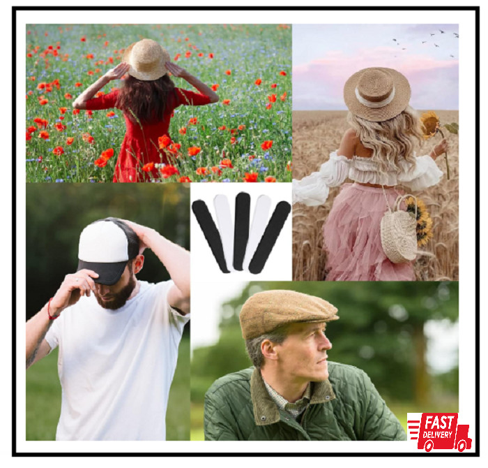 45PCS Hat Size Tape, Hat Size Reducer, Foam Reducing Tape for Hats Caps Sweatban