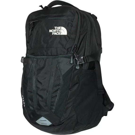 The North Face Recon Unisex Hiking And School Laptop Backpack Black 30 Liter