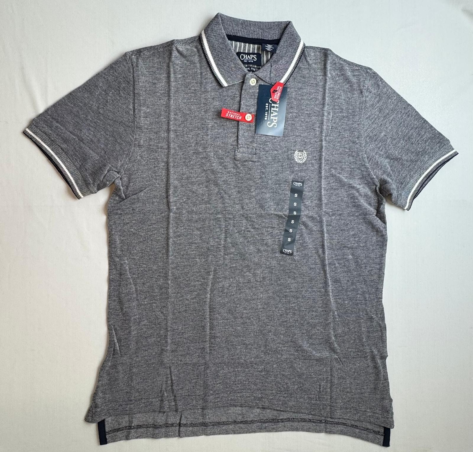 CHAPS Natural Stretch Light Polo Men`s Shirt. BLUE DEPTHS. Choose Your Size. NWT