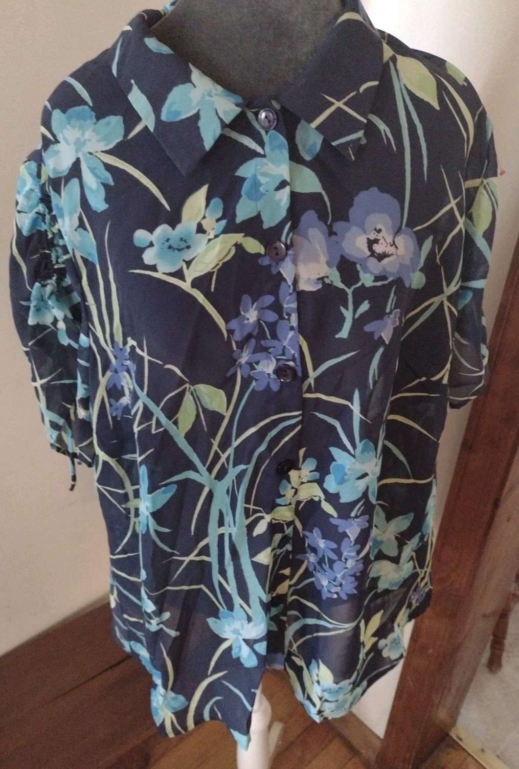Womens Set Maxi Dress With Button Up Top Size 18W/20W By White Stag