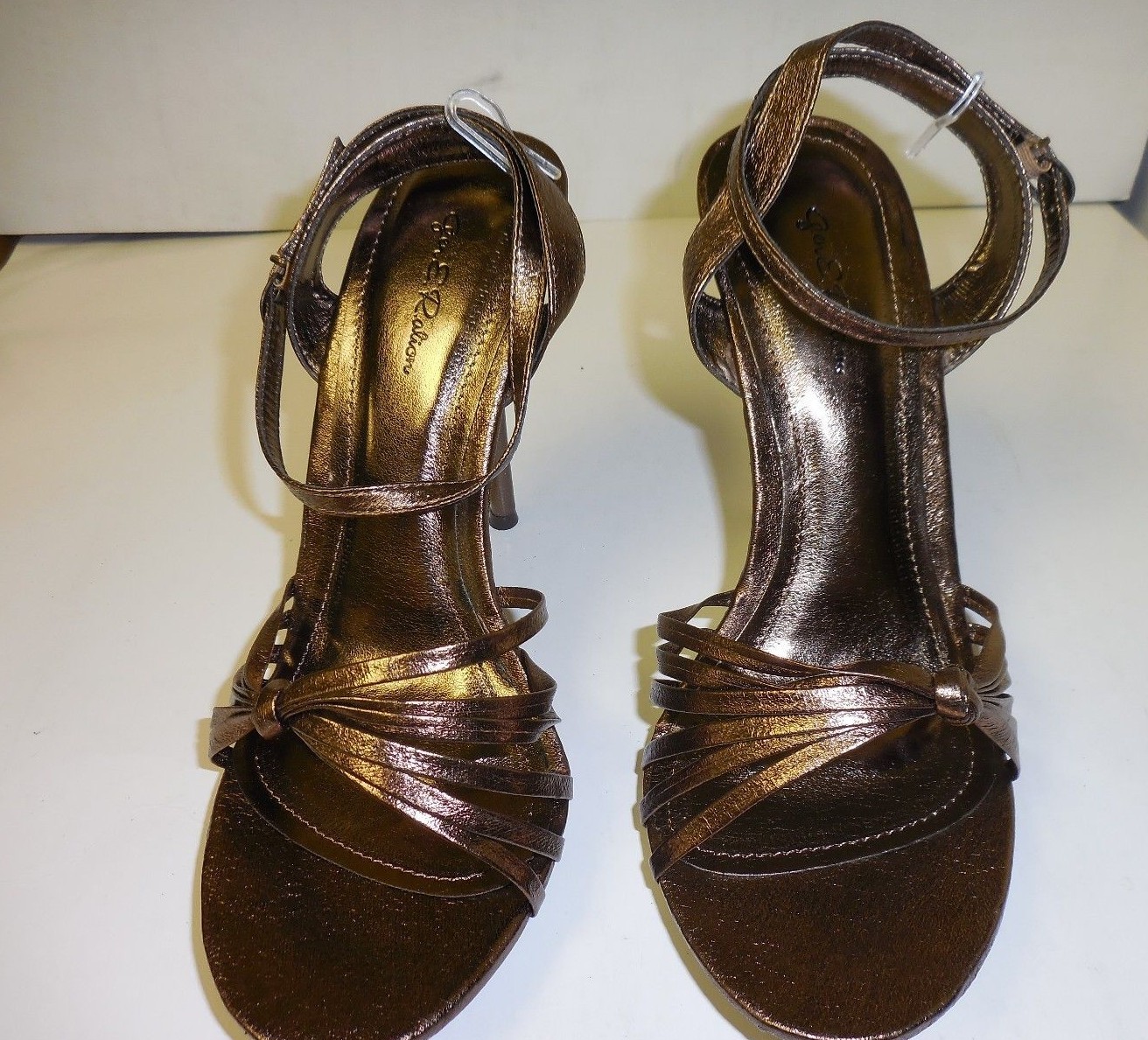 Women’s Chrome Brown Twist High Heel Party Shoes Sizes: 5 1/2 – 10