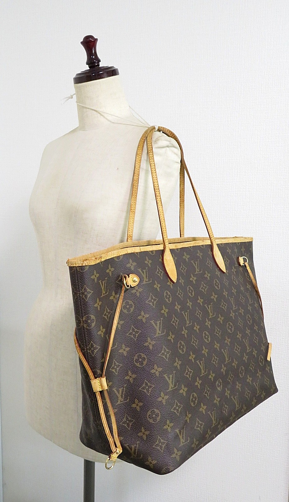Authentic LOUIS VUITTON Neverfull GM Monogram Tote Bag Purse #63932