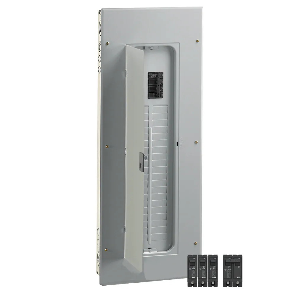 ABB ReliaHome P-Series 200 -Amp 40 -Spaces 80 -Circuit Outdoor Main Breake|13642