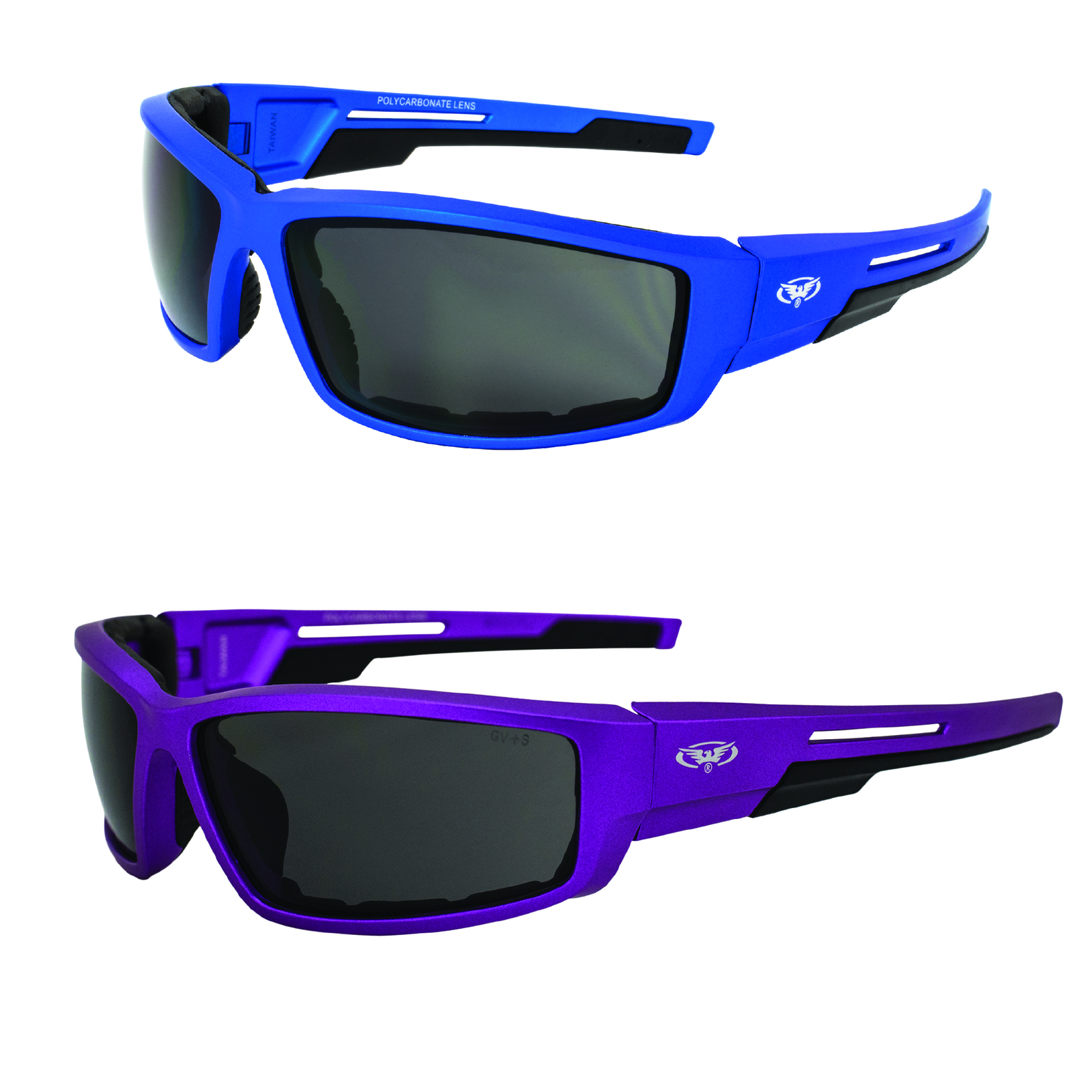 2 Pairs of Global Vision Sly Motorcycle Glasses for Women ATV Padded Riding