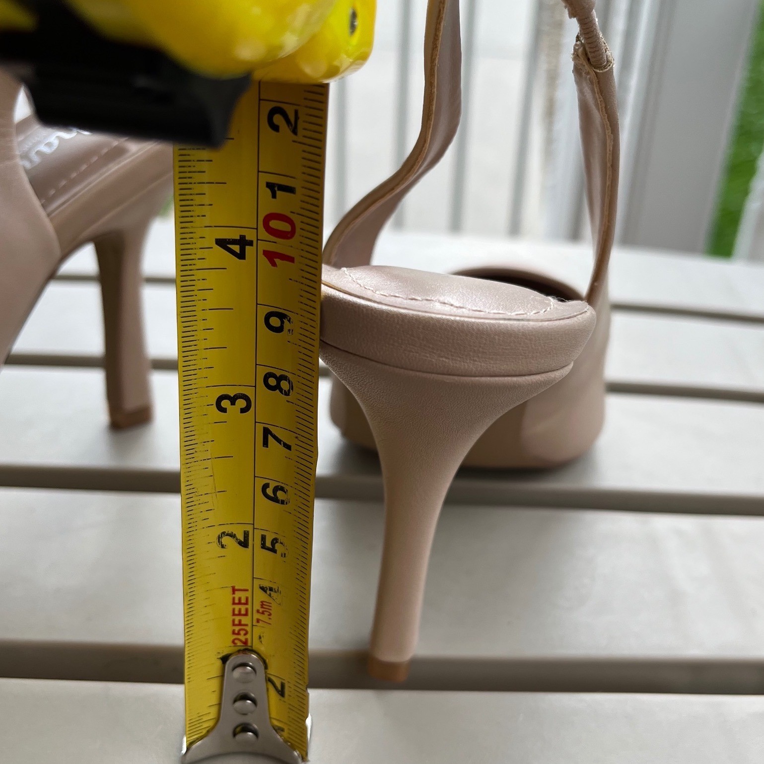 Charles by Charles David Impower Nude Smooth Slingback Pumps Heels 5M