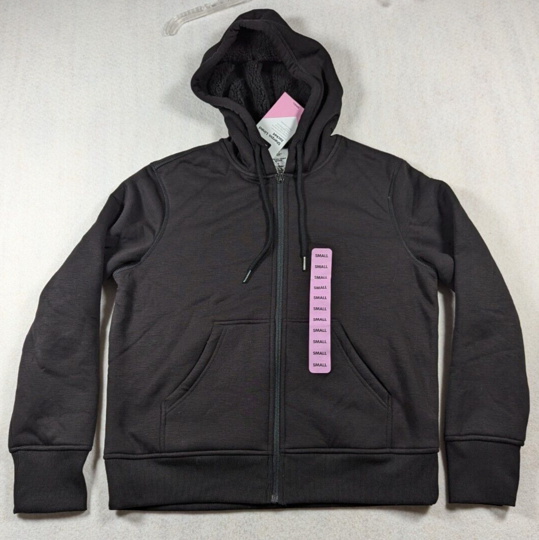 Member’s Mark – Women’s – Full-Zip – Super Soft – Sherpa Lined Jacket – Size S
