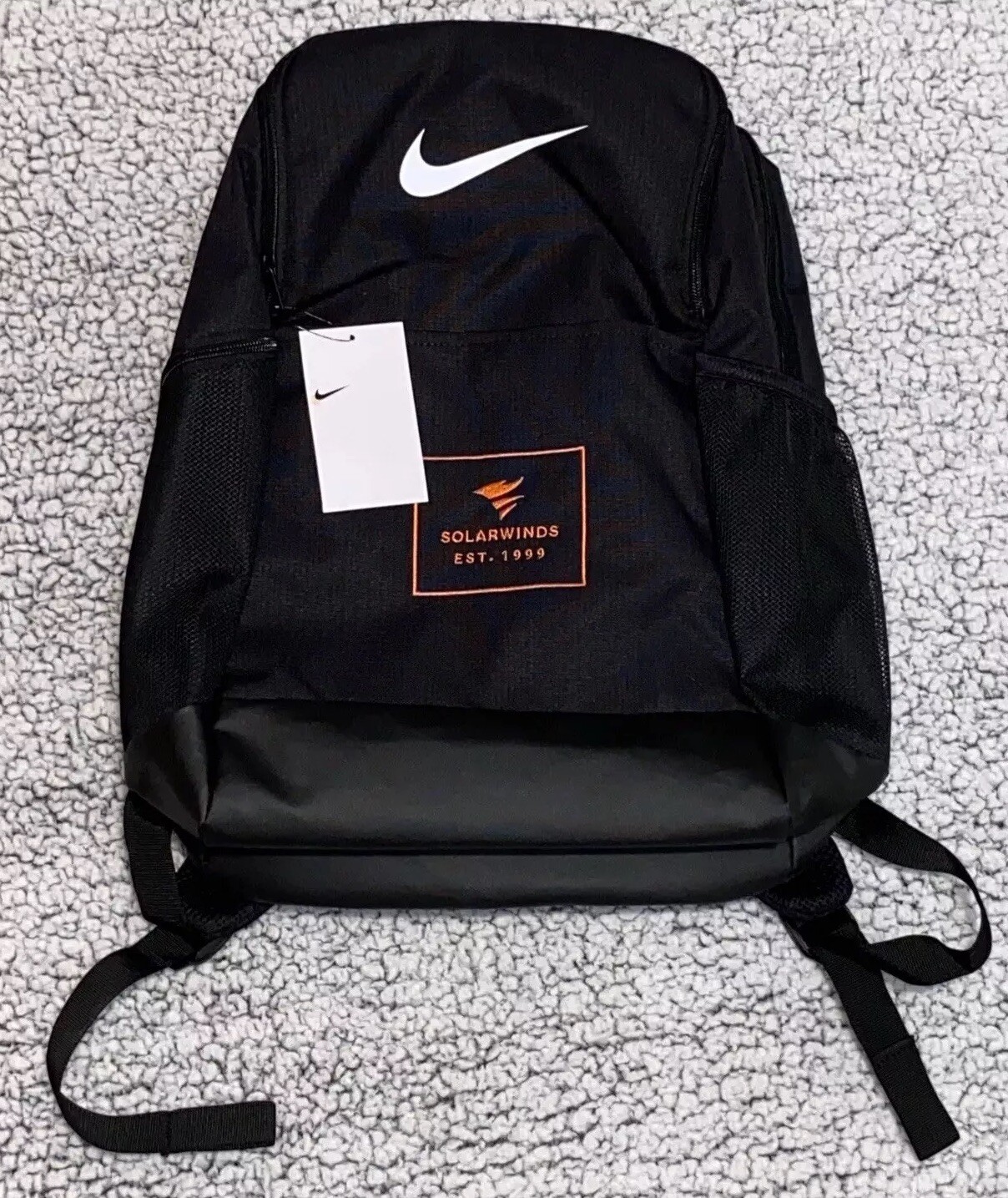 Nike Brasilia 9.5 Training Backpack Black 18″H x 12″W x 7″D (Medium, 24L) NWT