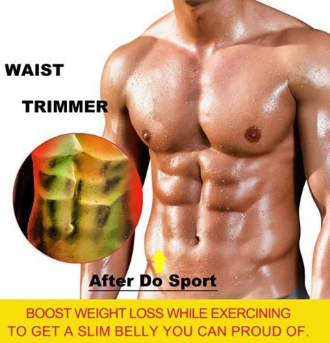 Men Weight Loss Workout Neoprene Body Shaper Sweat Sauna Suits Exercise Gym Vest