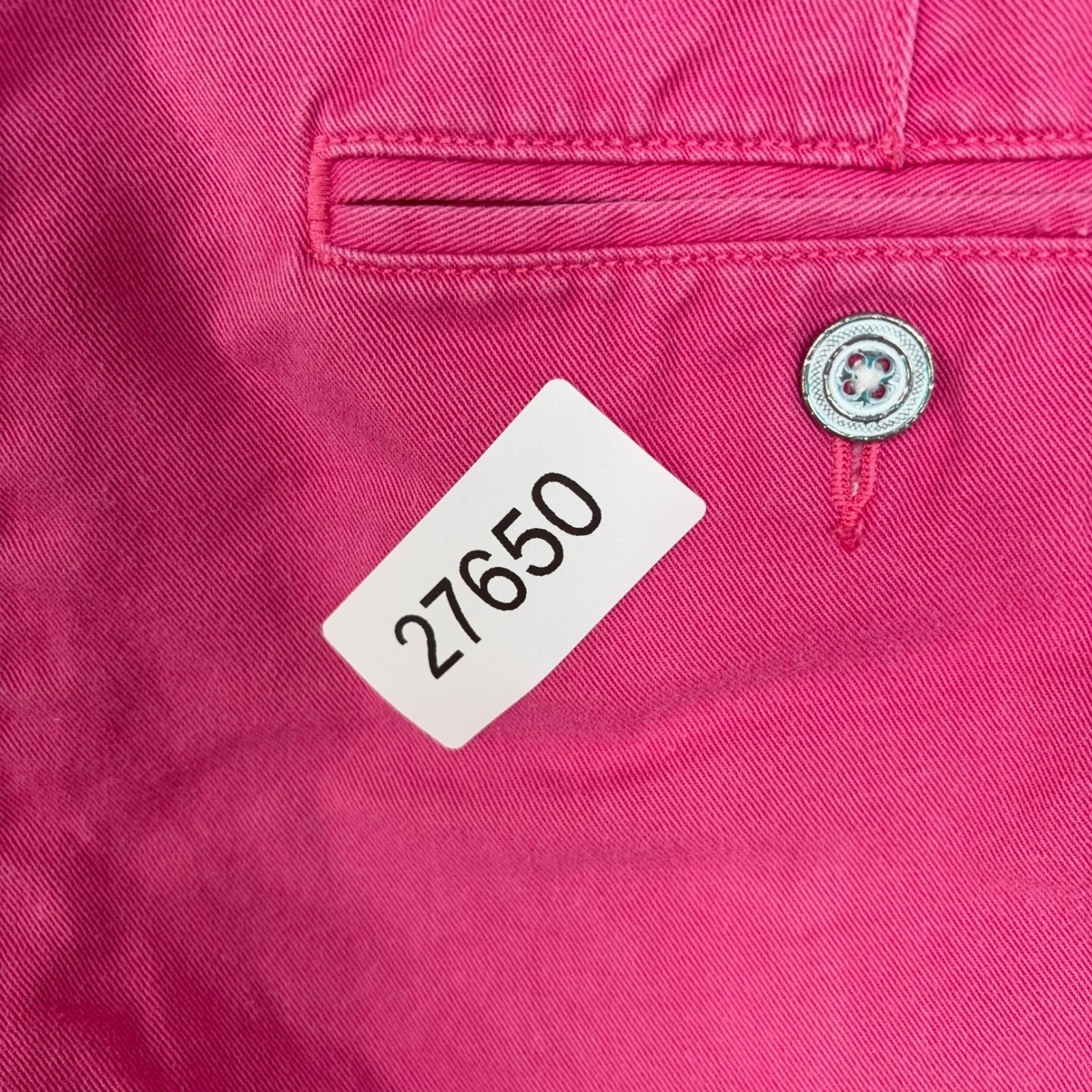 Polo Ralph Lauren Shorts Womens 2 Pink Chino Classic Preppy Summer Coastal